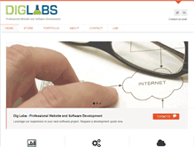Tablet Screenshot of diglabs.com